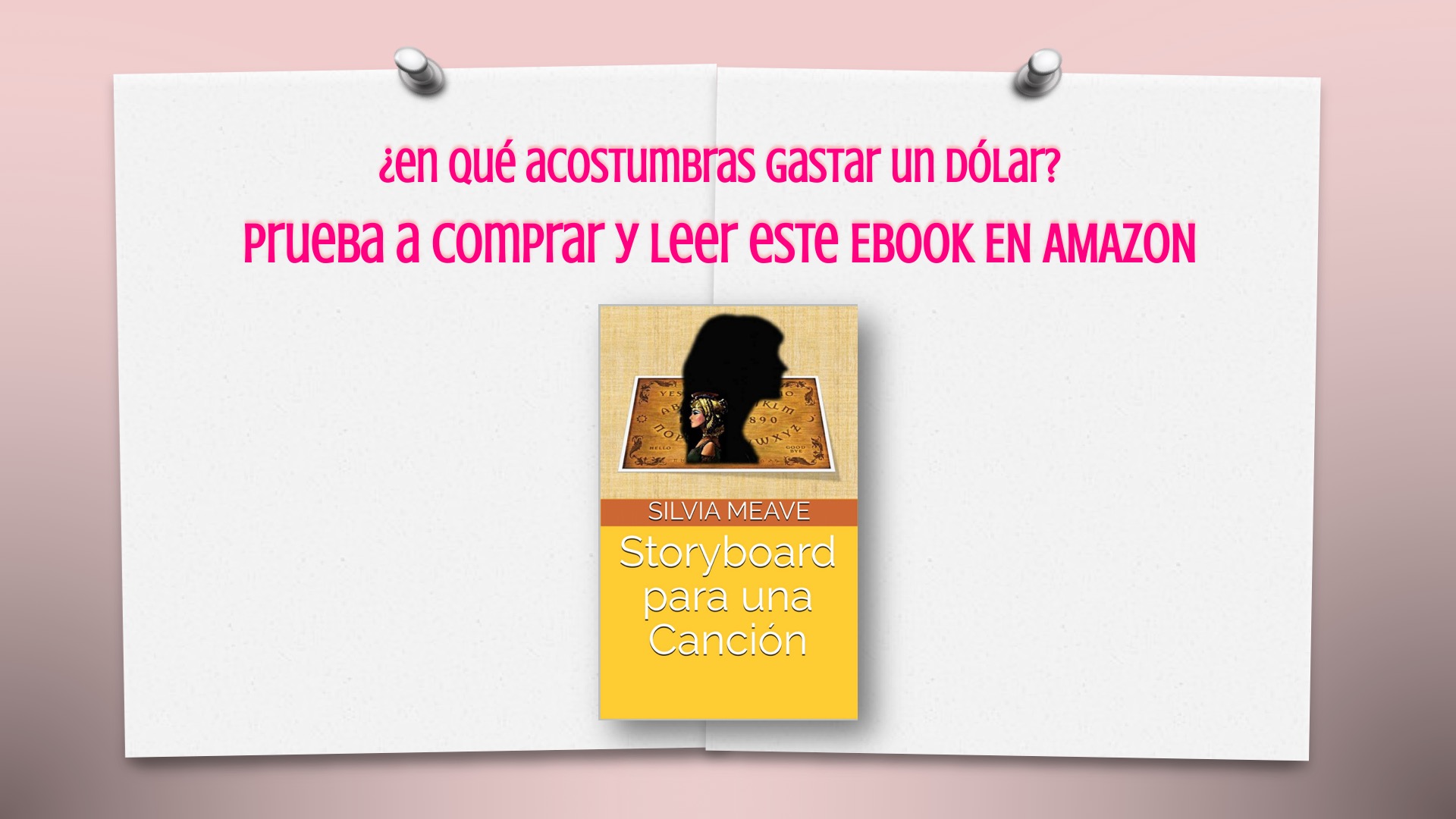 Promo #StoryboardParaUnaCanción en Amazon